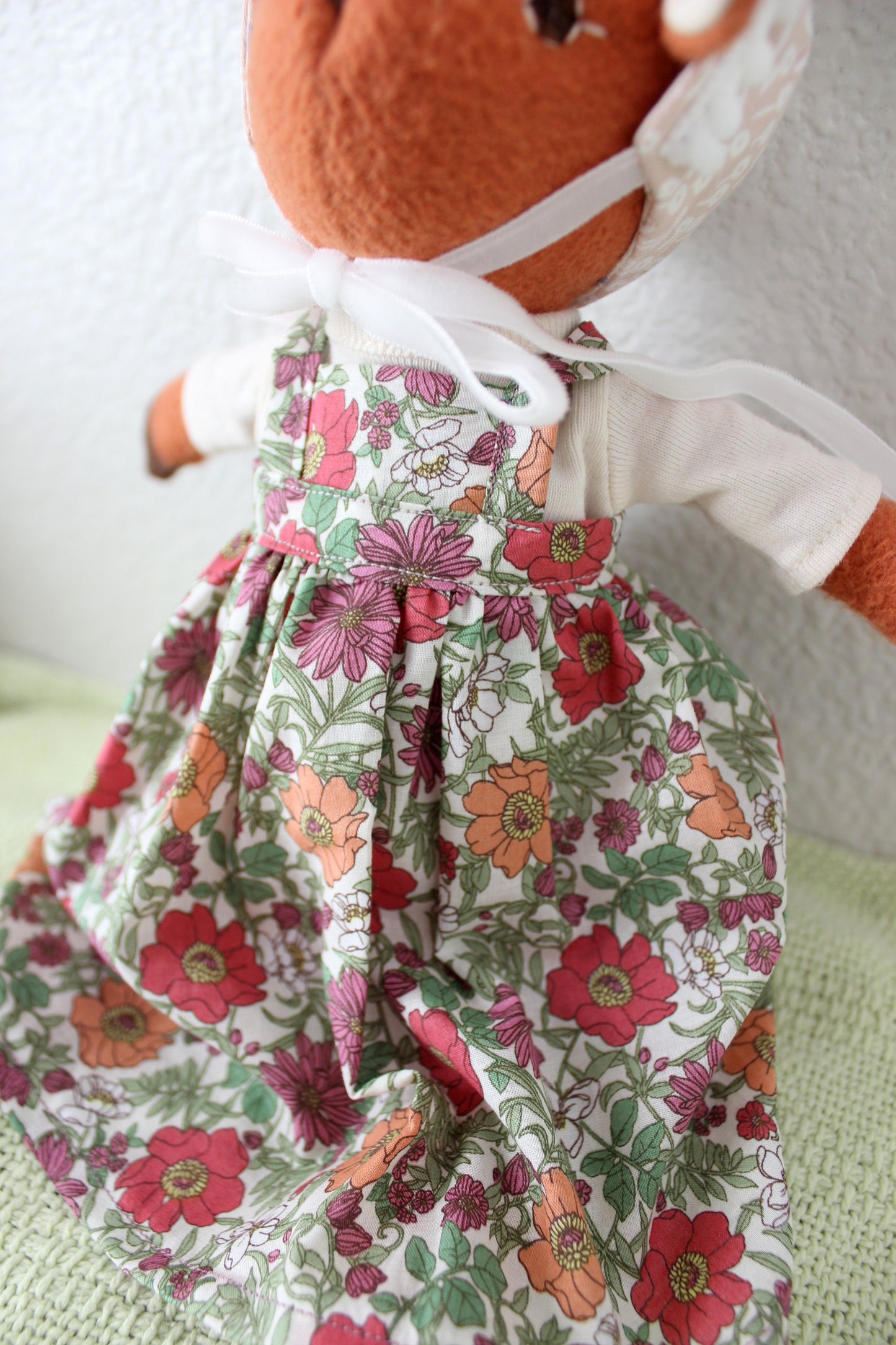 Lightweight Floral Apron Dress
