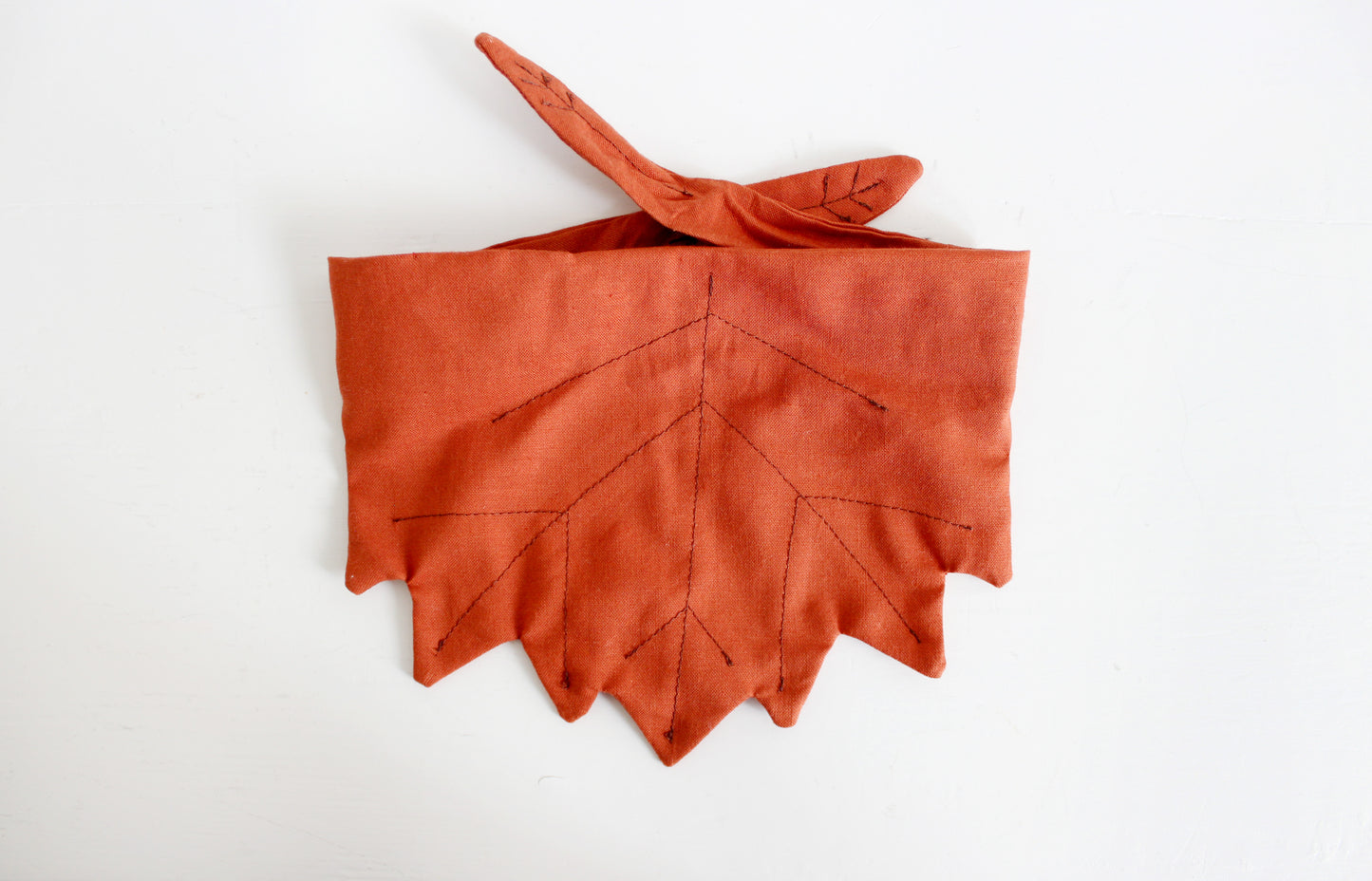 Maple Leaf Headscarf