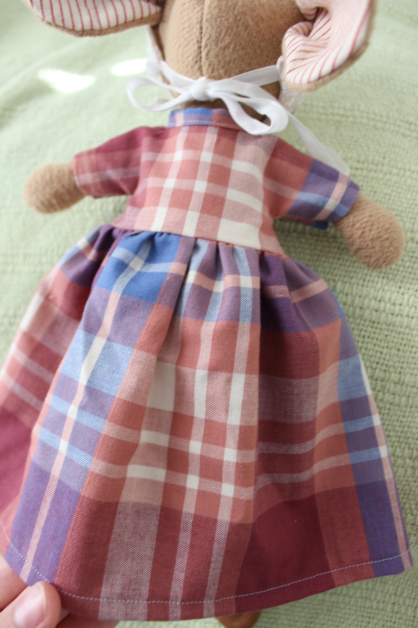 Berry Lemonade Plaid Dress