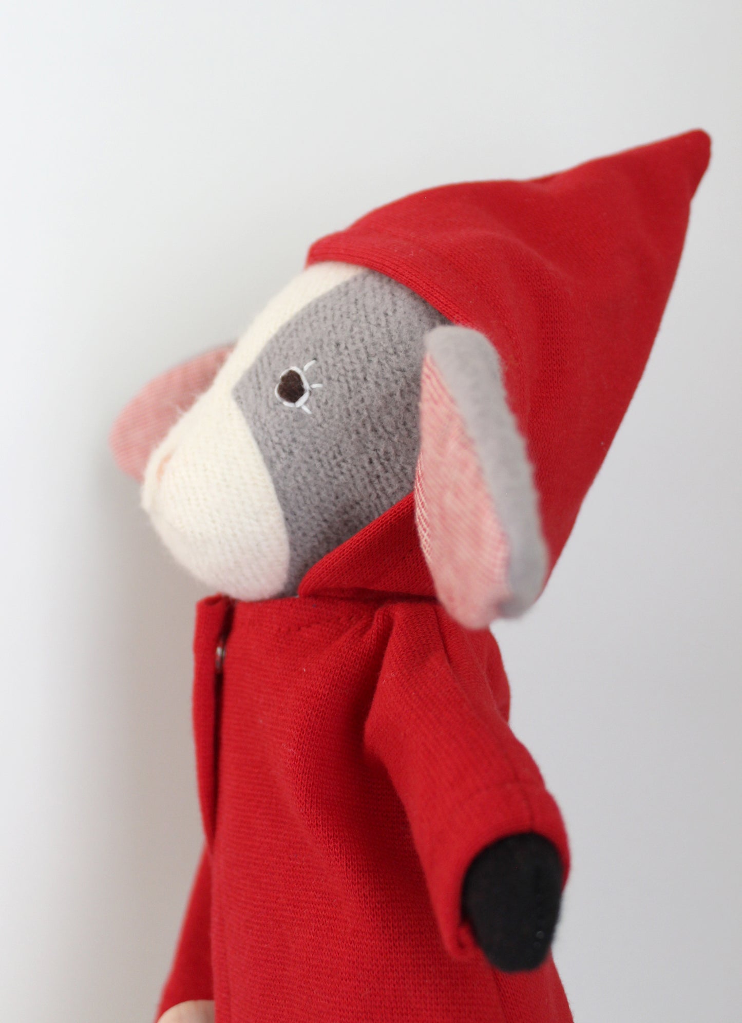 Red Pixie Hooded Jacket