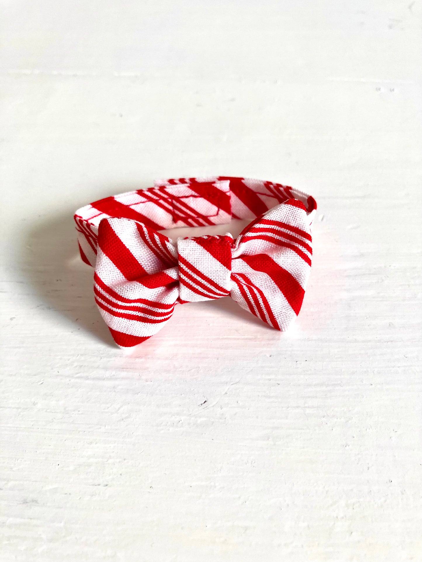 Candy Cane Bowtie (Long Band)