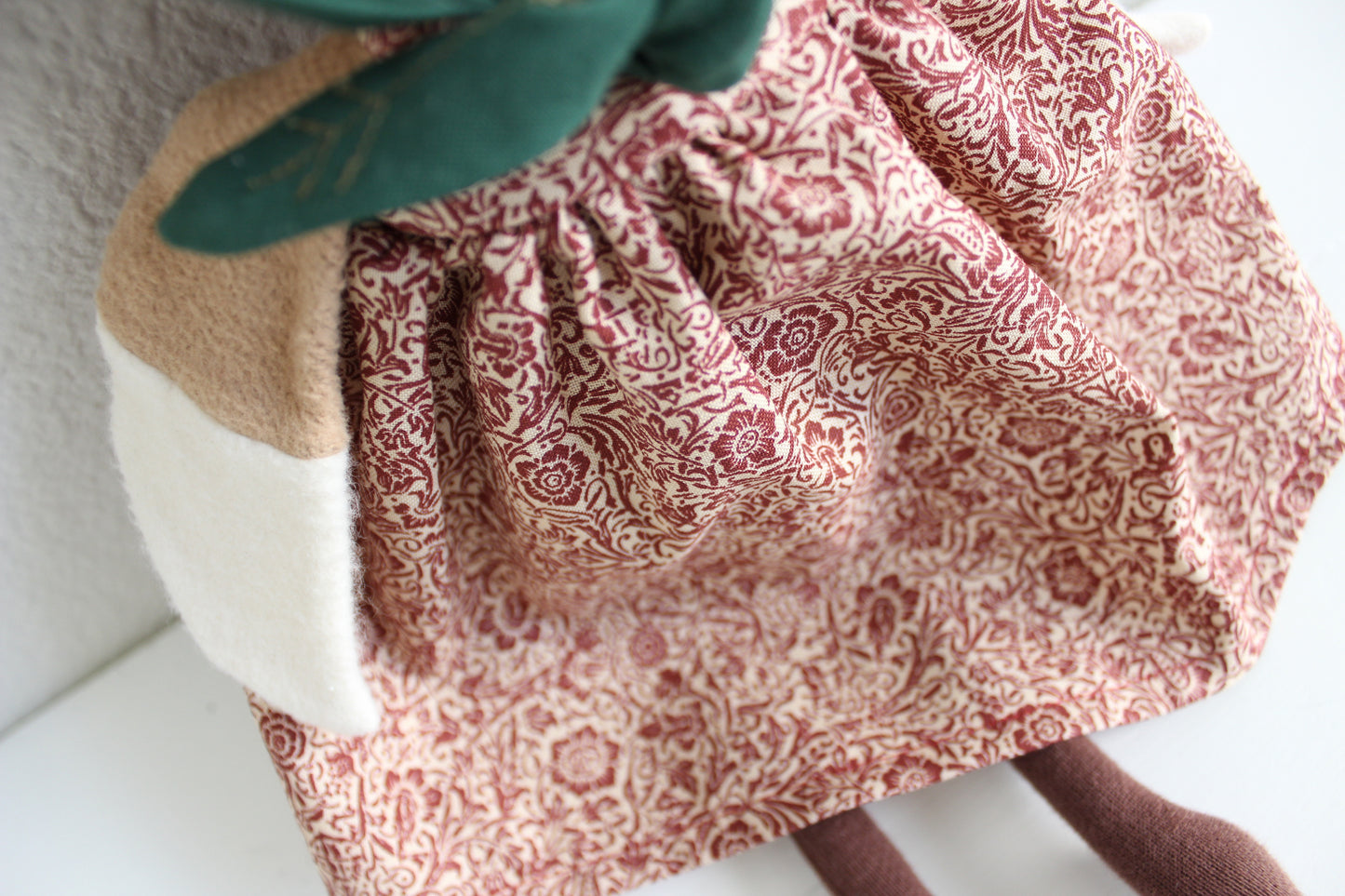 Antique Red Christmas Dress