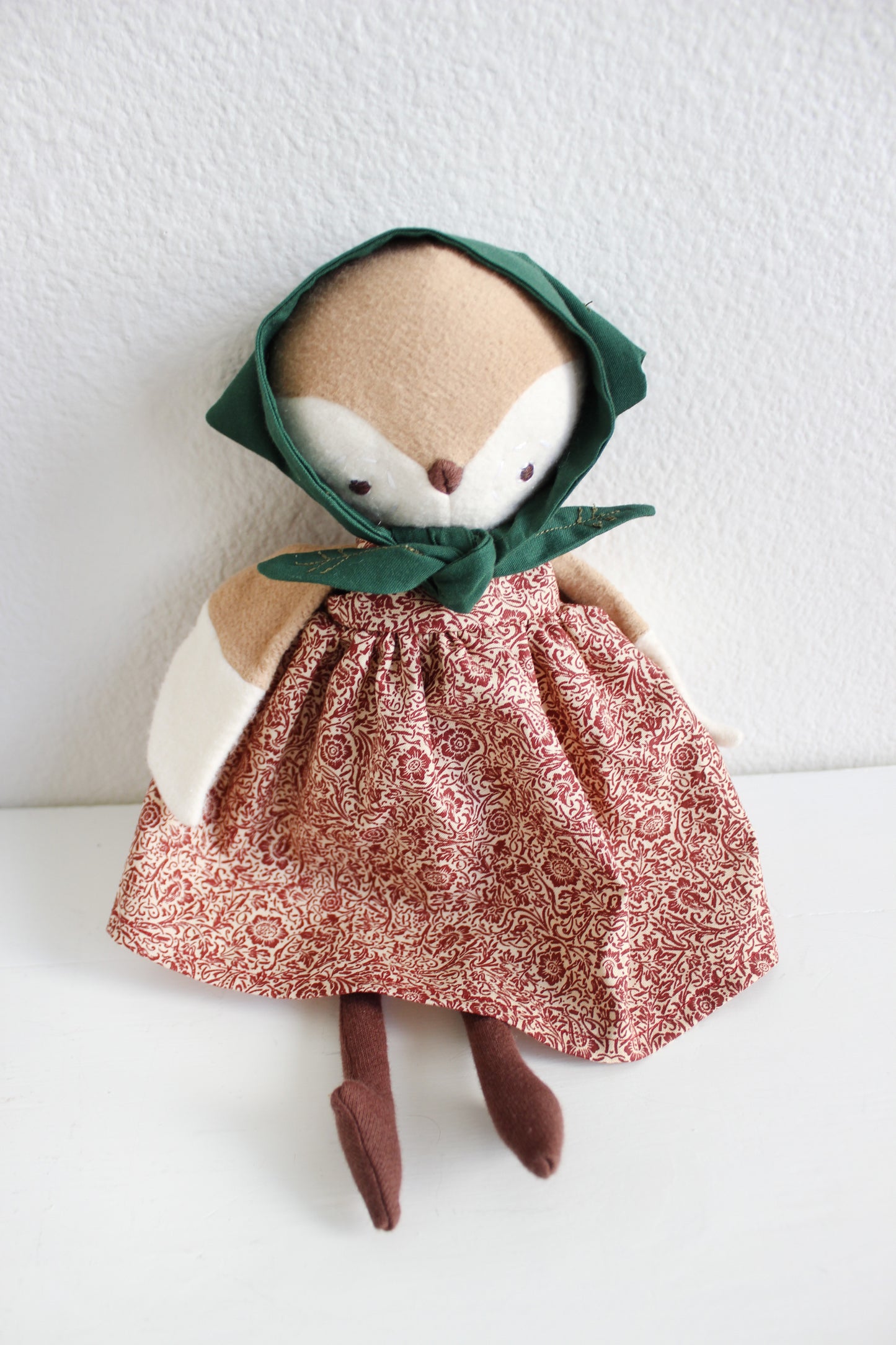 Antique Red Christmas Dress