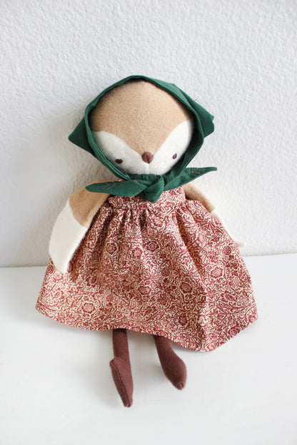 Antique Red Christmas Dress