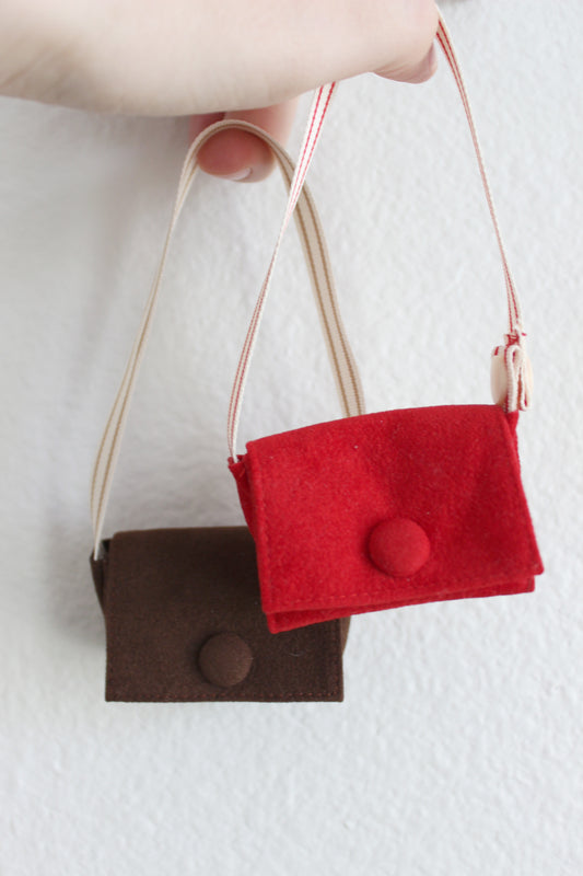 Suede Crossbody Bag