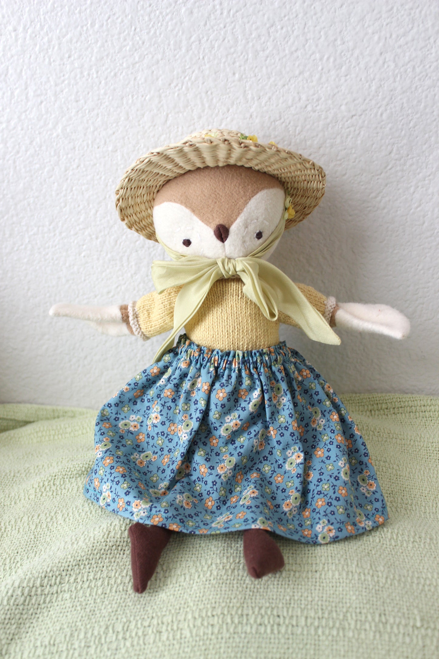 Blue Bonnets Ruffle Skirt