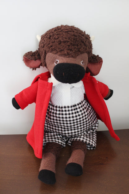 Red Pixie Hooded Jacket