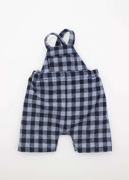 Blueberry Gingham Overalls