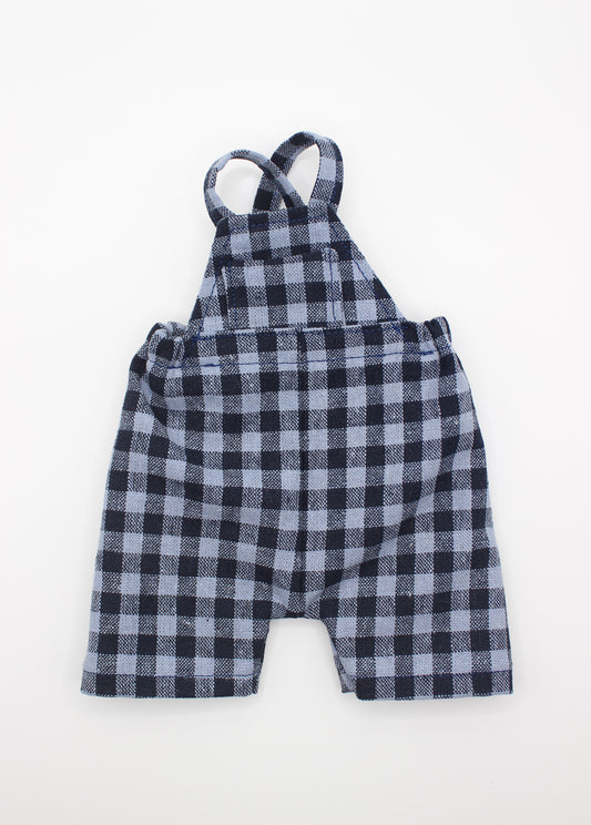 Blueberry Gingham Overalls