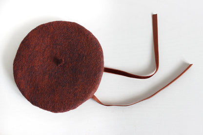 Bark Brown Beret