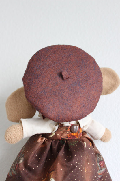 Bark Brown Beret