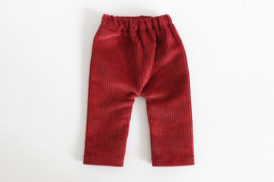 Chocolate Covered Cherry Corduroy Pants