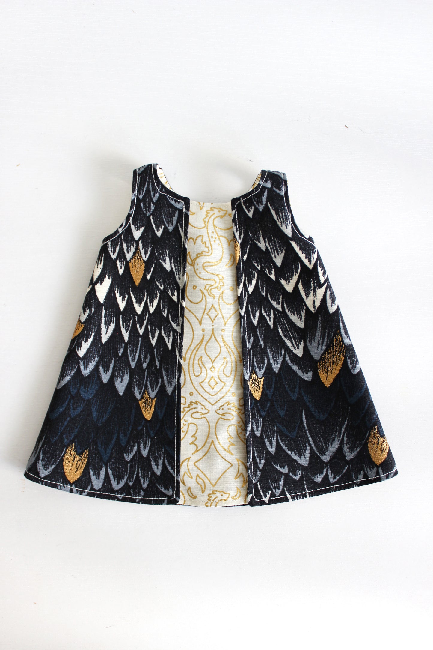 Dragon Flame Duster Vest