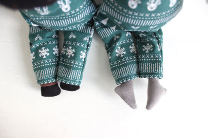 Spearmint Fair Isle Coverall