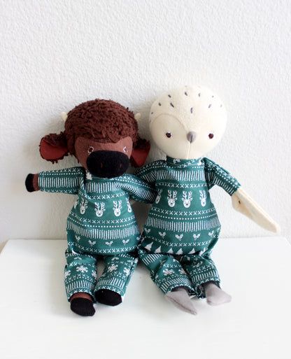 Spearmint Fair Isle Coverall