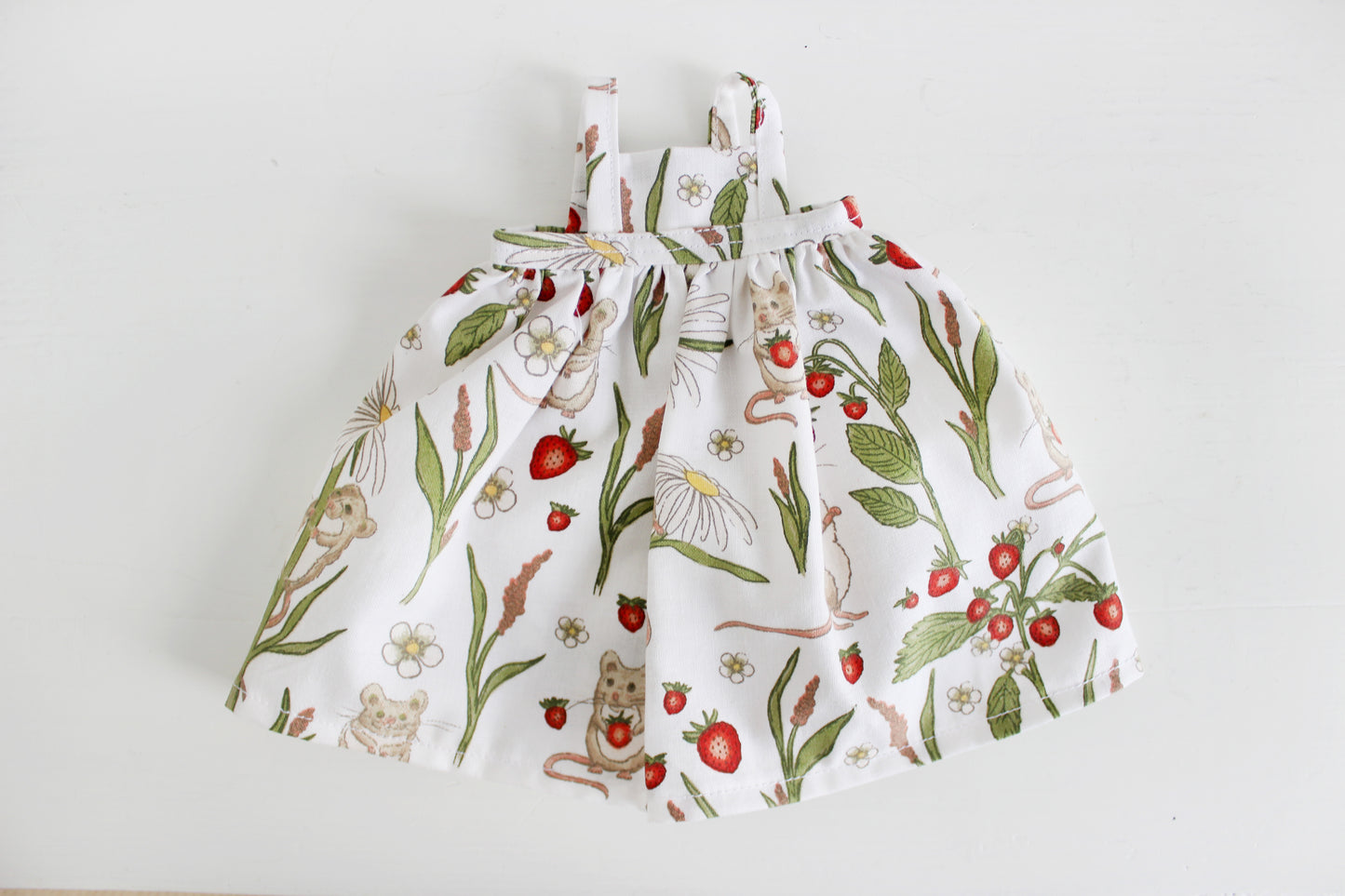 Strawberry Field Mouse Apron Dress