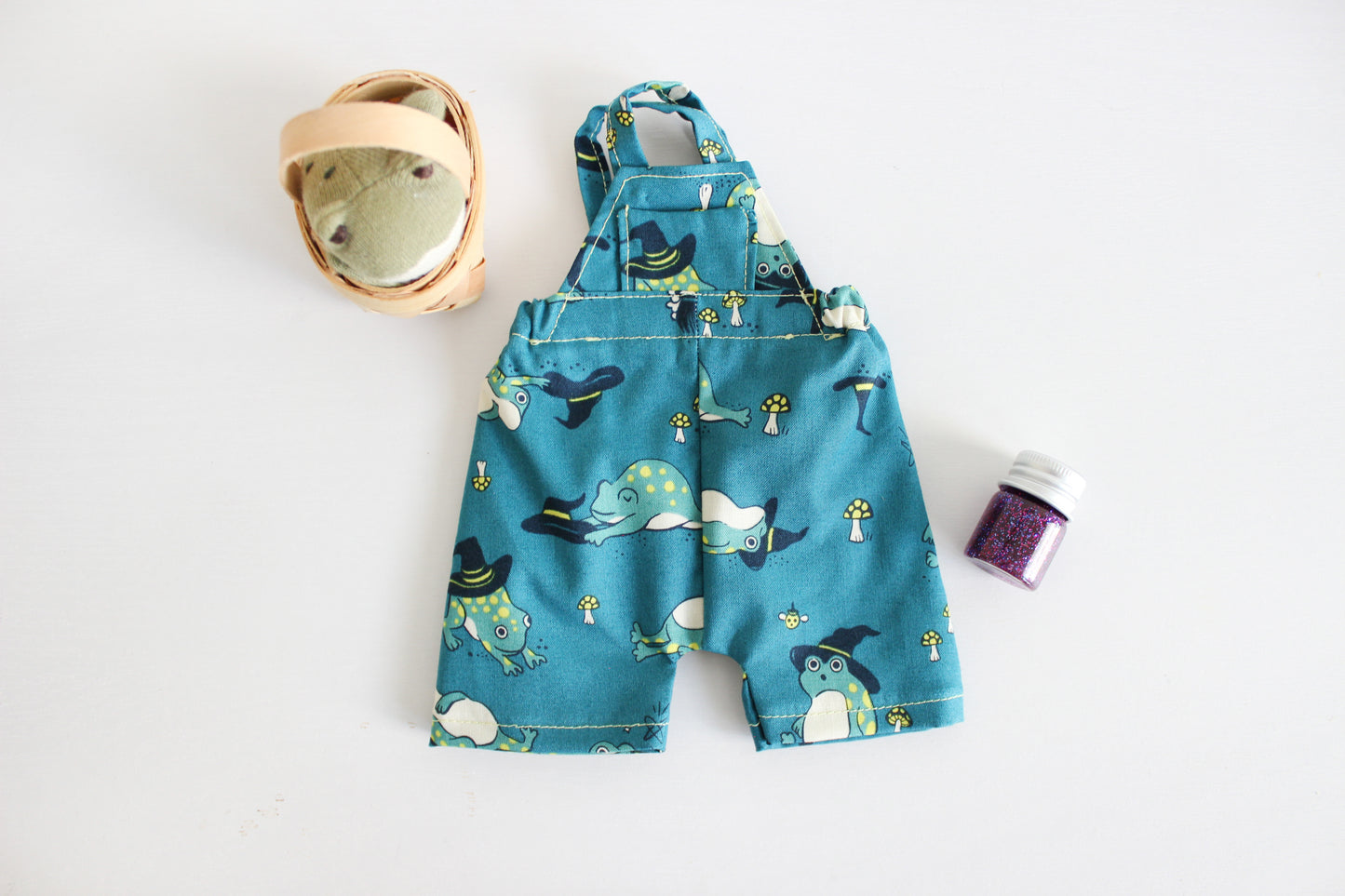 Magic Toad Short Overalls
