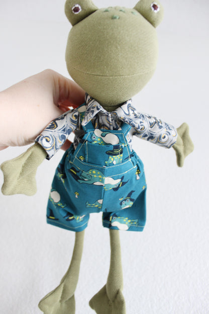 Magic Toad Short Overalls