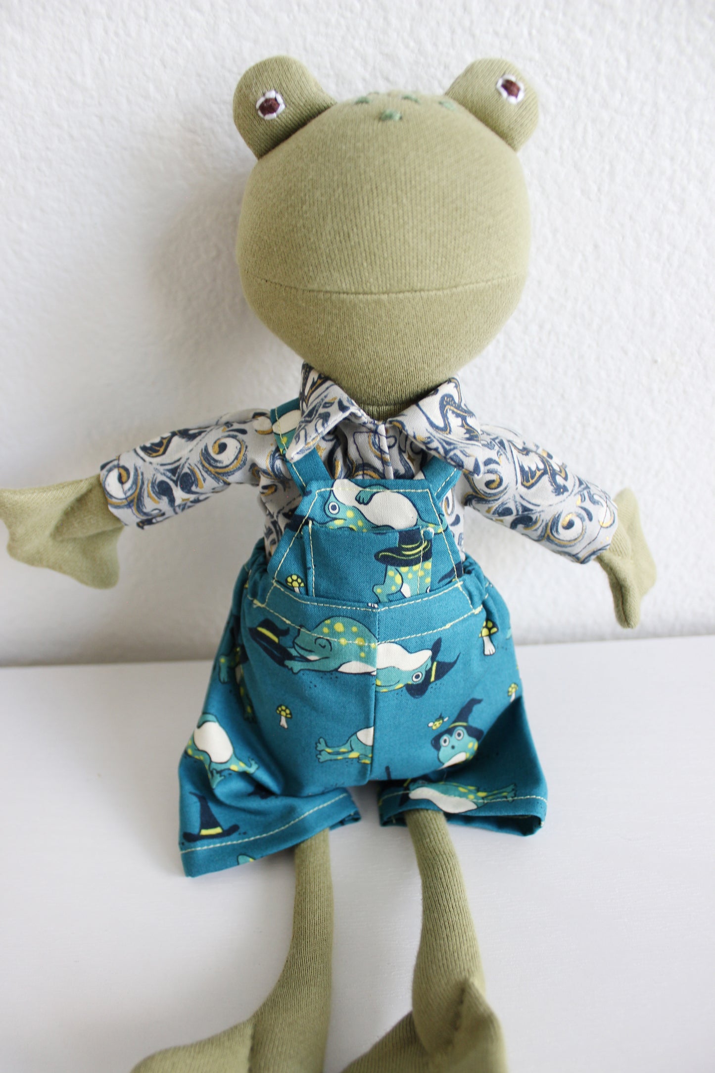 Magic Toad Short Overalls