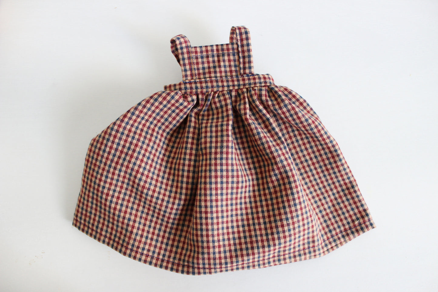 Studious Gingham Apron Dress