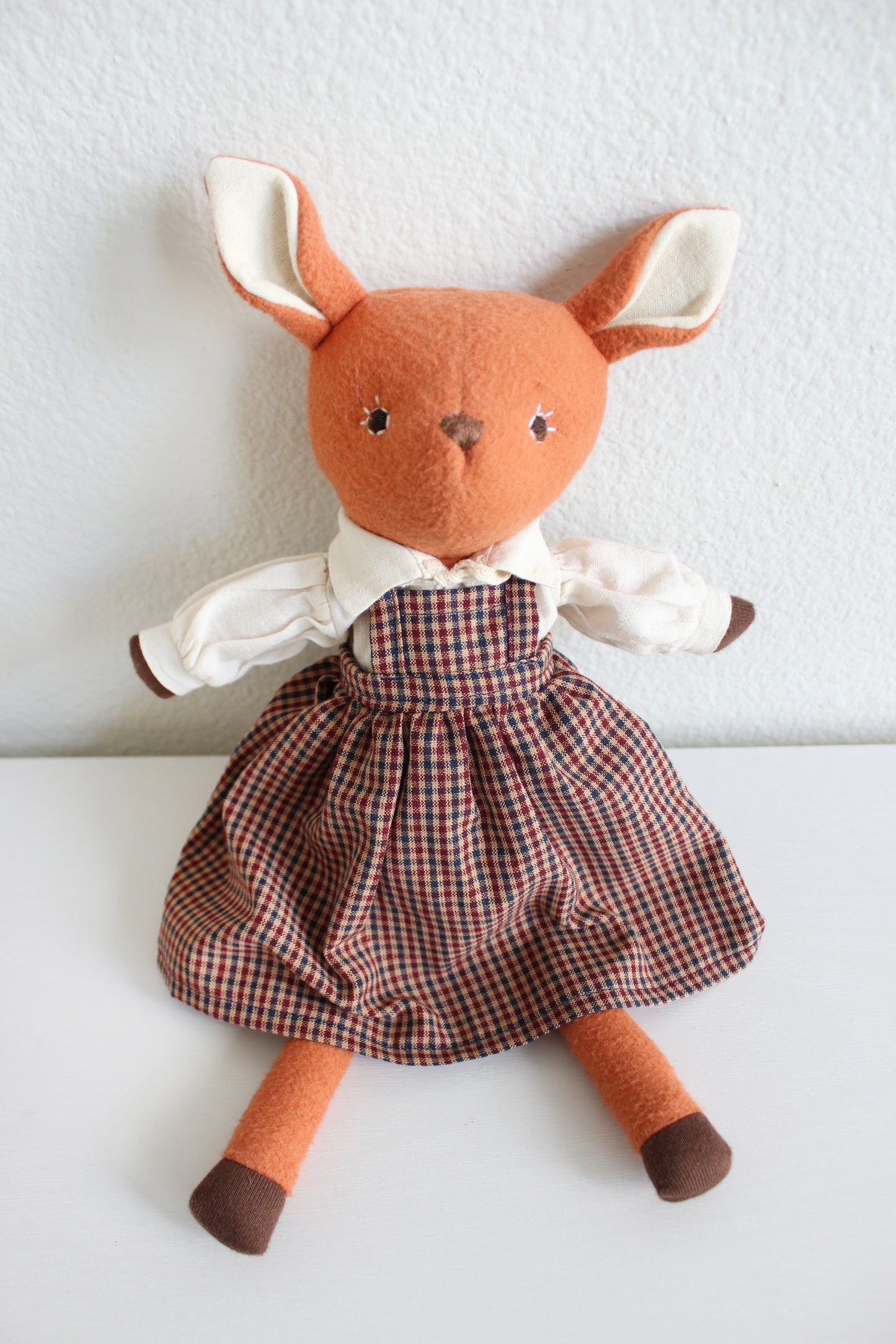 Studious Gingham Apron Dress