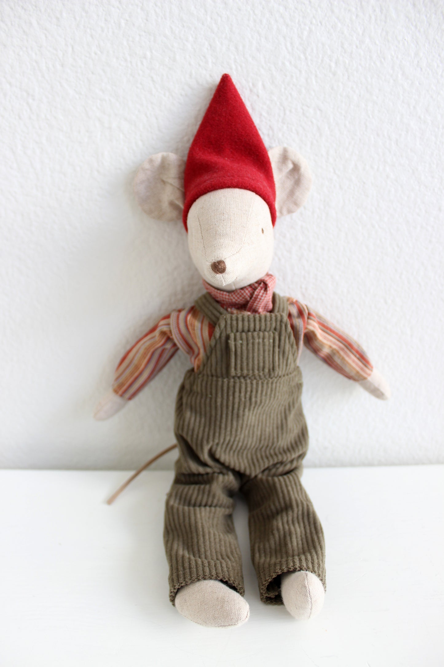 Olive Corduroy Overalls