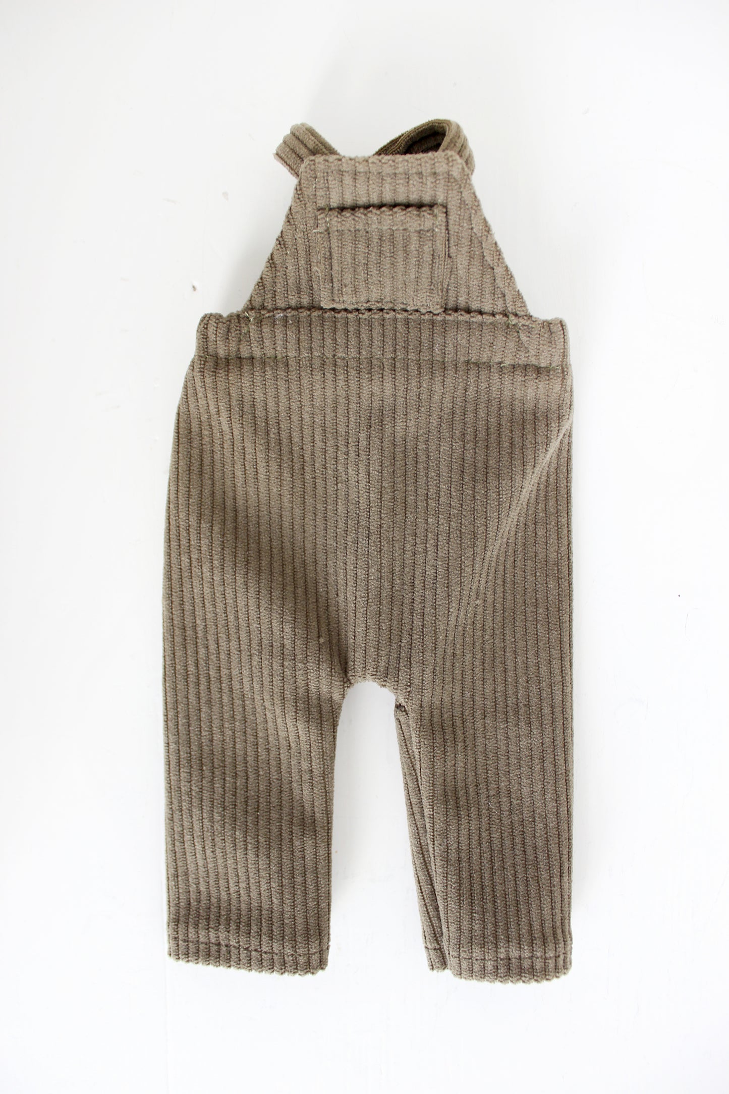 Olive Corduroy Overalls