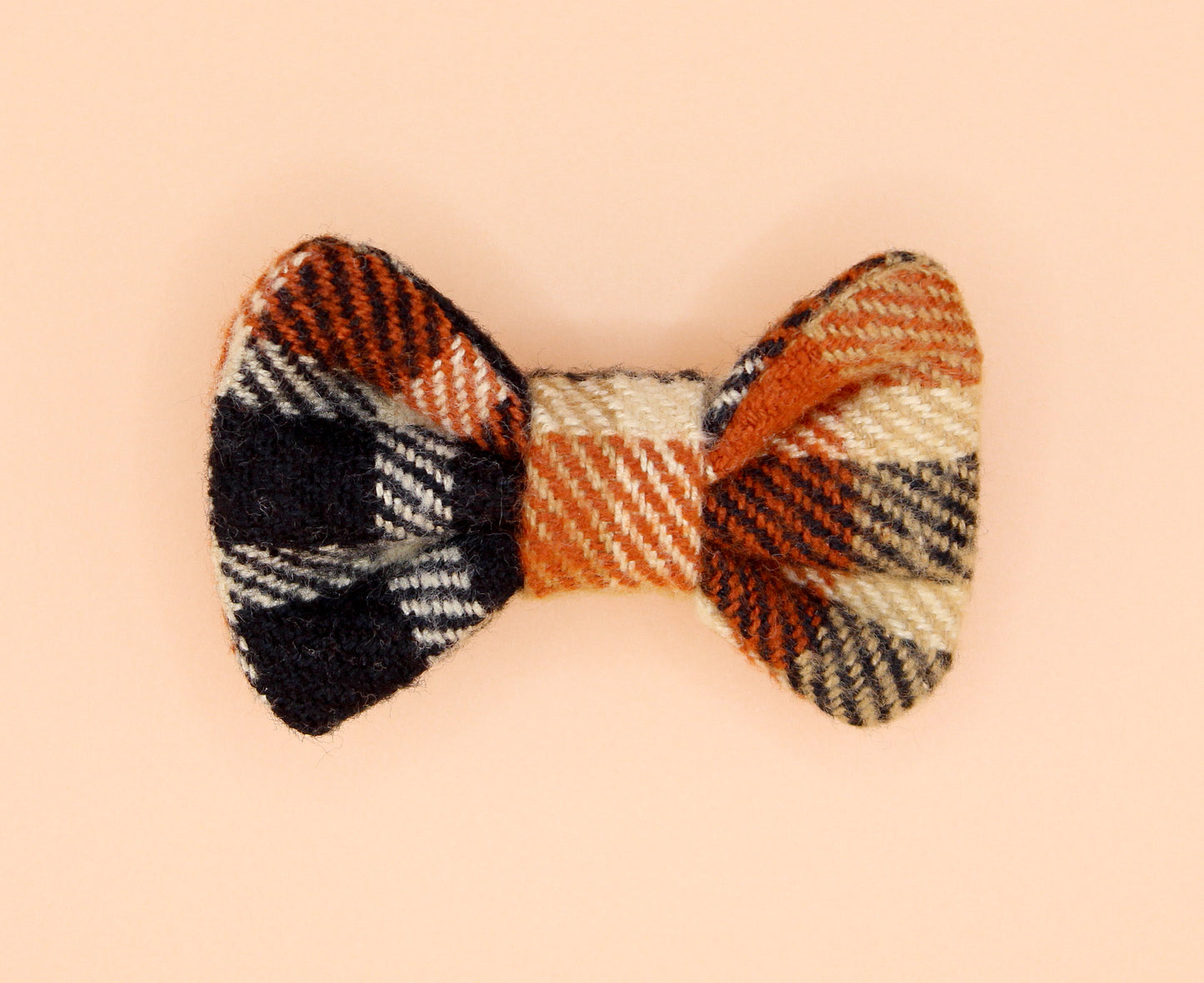 Harvest Plaid Bow Clip