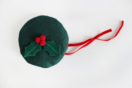 Holly Berry Beret