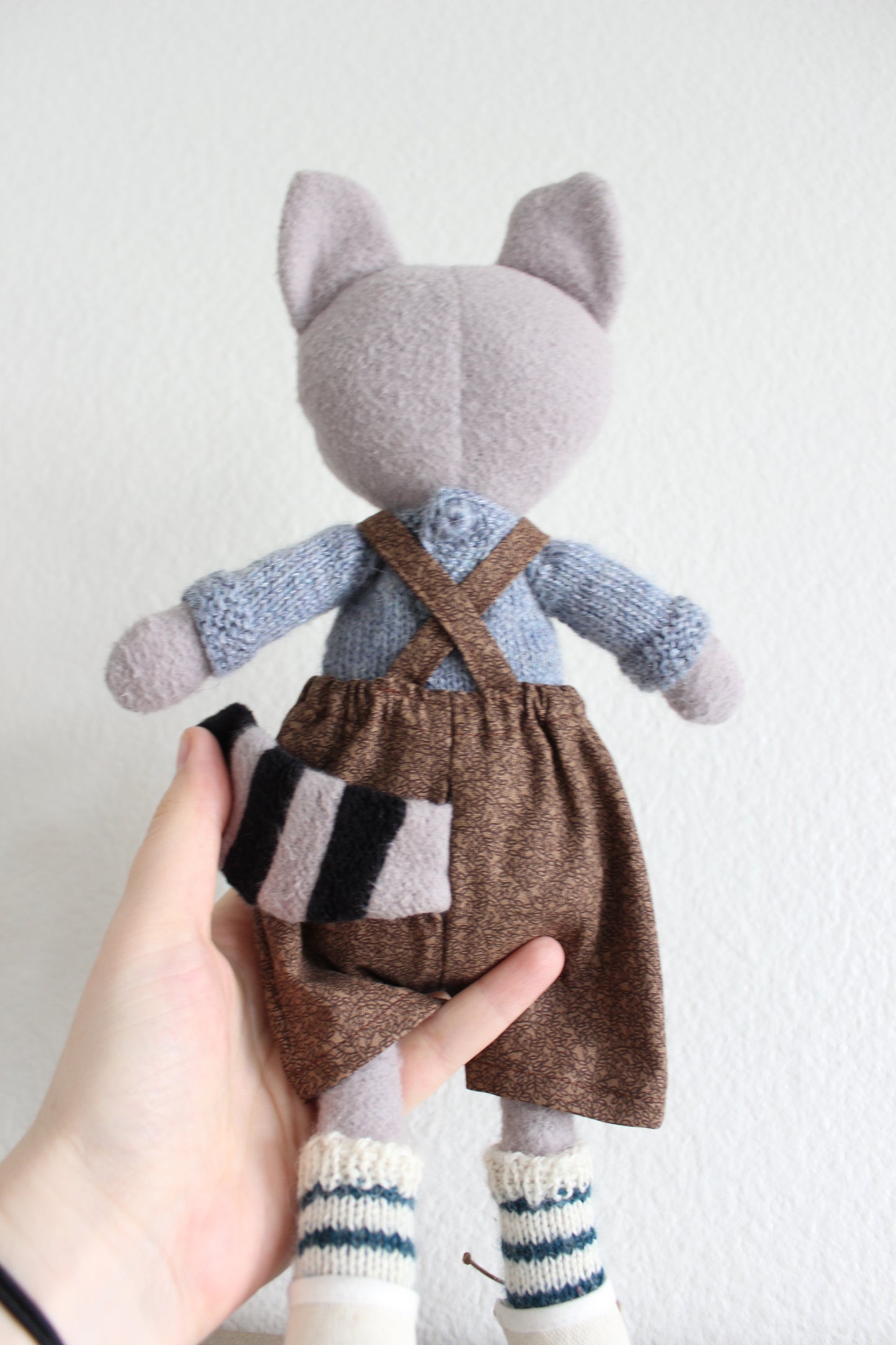 Brown Ivy Short Overalls