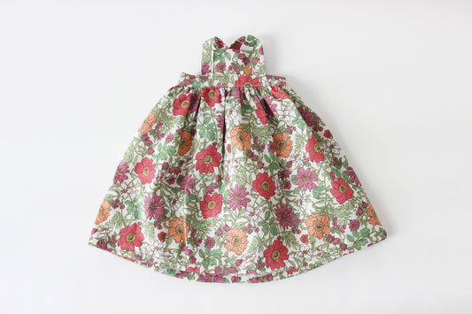 Lightweight Floral Apron Dress