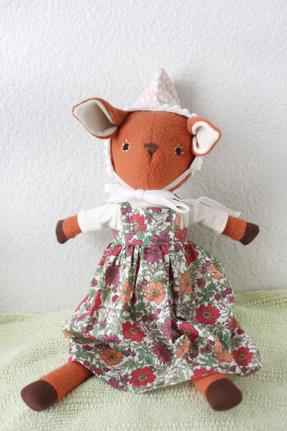 Lightweight Floral Apron Dress