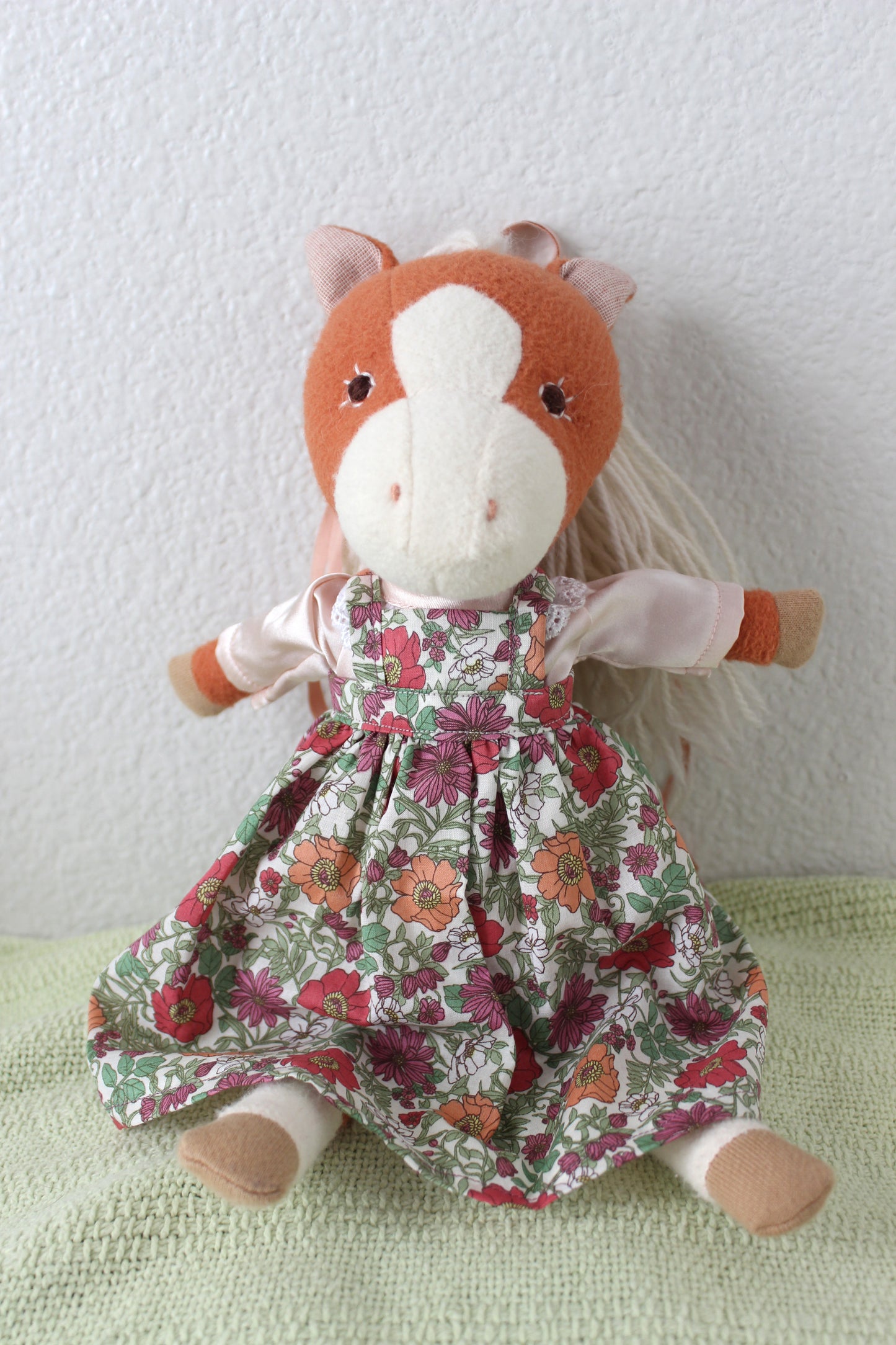 Lightweight Floral Apron Dress