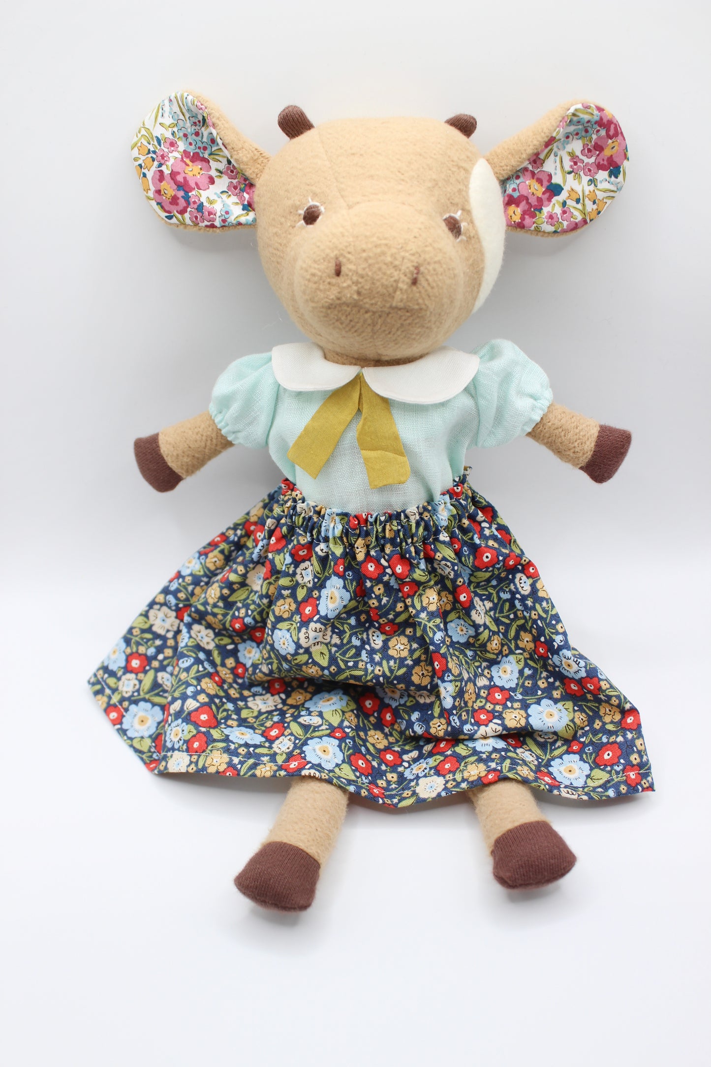 Summer Floral Elastic Skirt