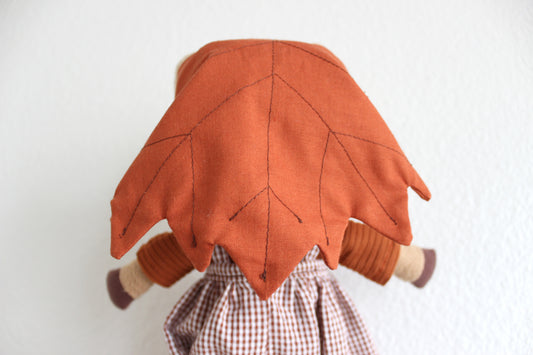 Maple Leaf Headscarf