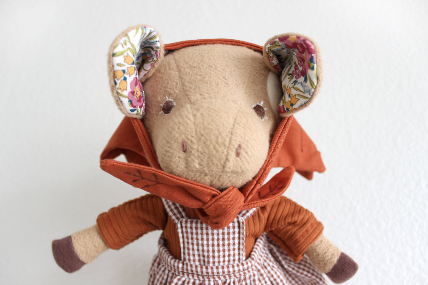 Maple Leaf Headscarf