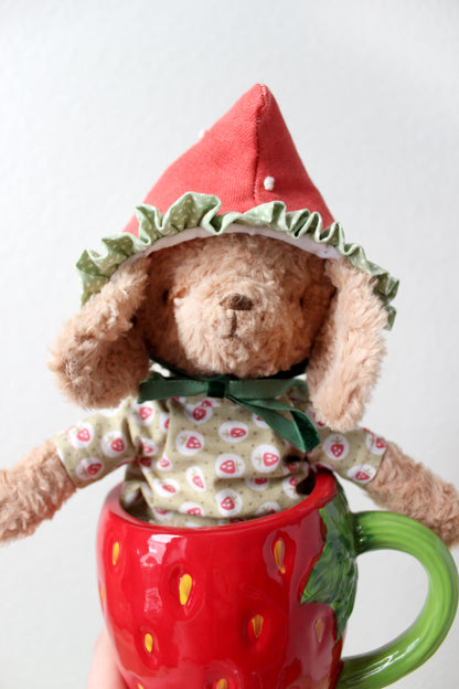 Strawberry Dewdrop Bonnet