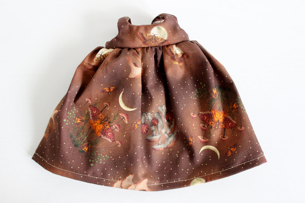 Mushroom and Moth Dress