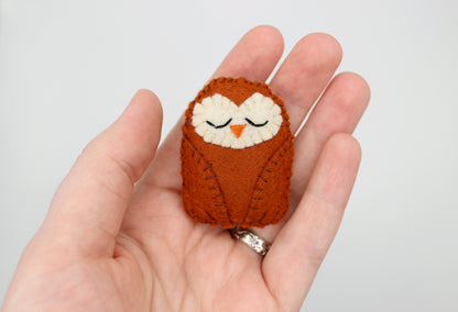Felt Mini Owl