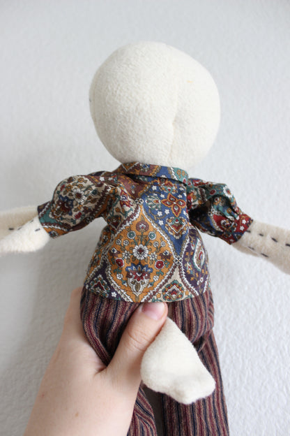 Paisley Puff Sleeve Shirt
