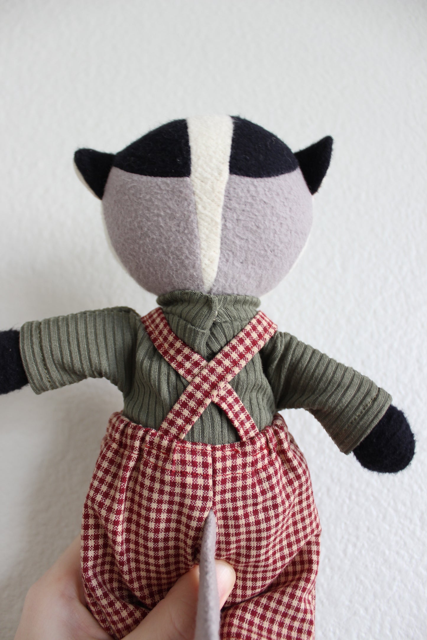 Red Checkered Overalls