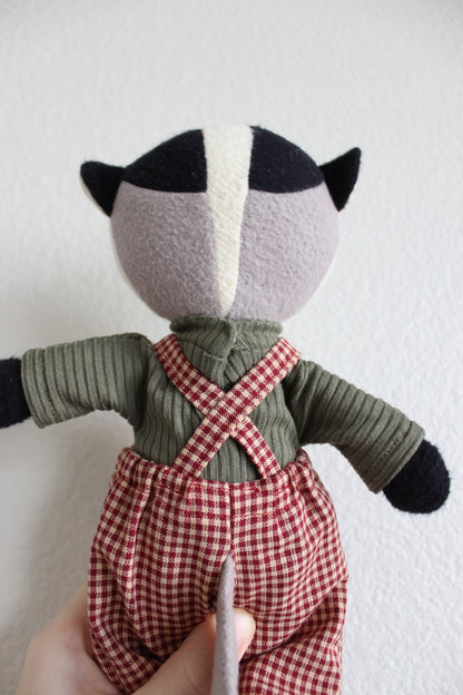 Red Checkered Overalls