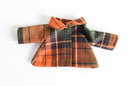 Pumpkin Plaid Shirt