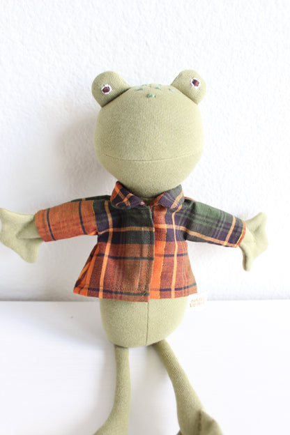 Pumpkin Plaid Shirt