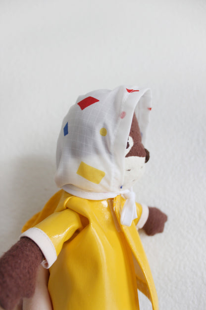 Primary Speckle Rain Bonnet