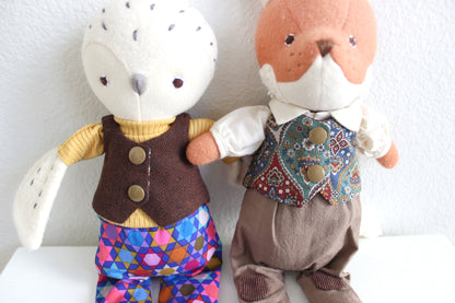 Scholarly Reversible Vest