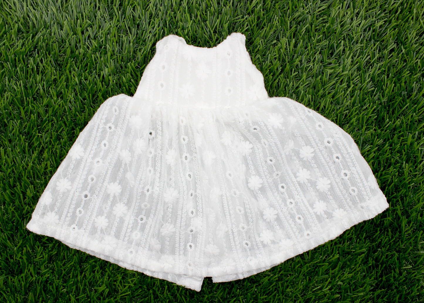 Sheer Floral Dress