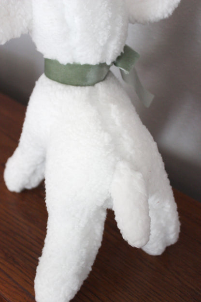 Soft Sheep Plushie with Pink Ears