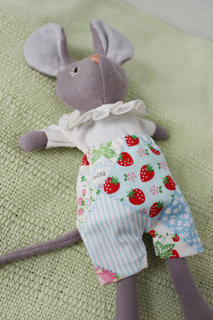 Blue Strawberry Patch Shorts (Simon/Toby)