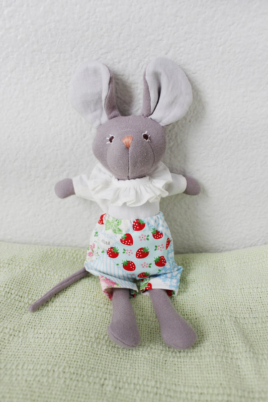 Blue Strawberry Patch Shorts (Simon/Toby)